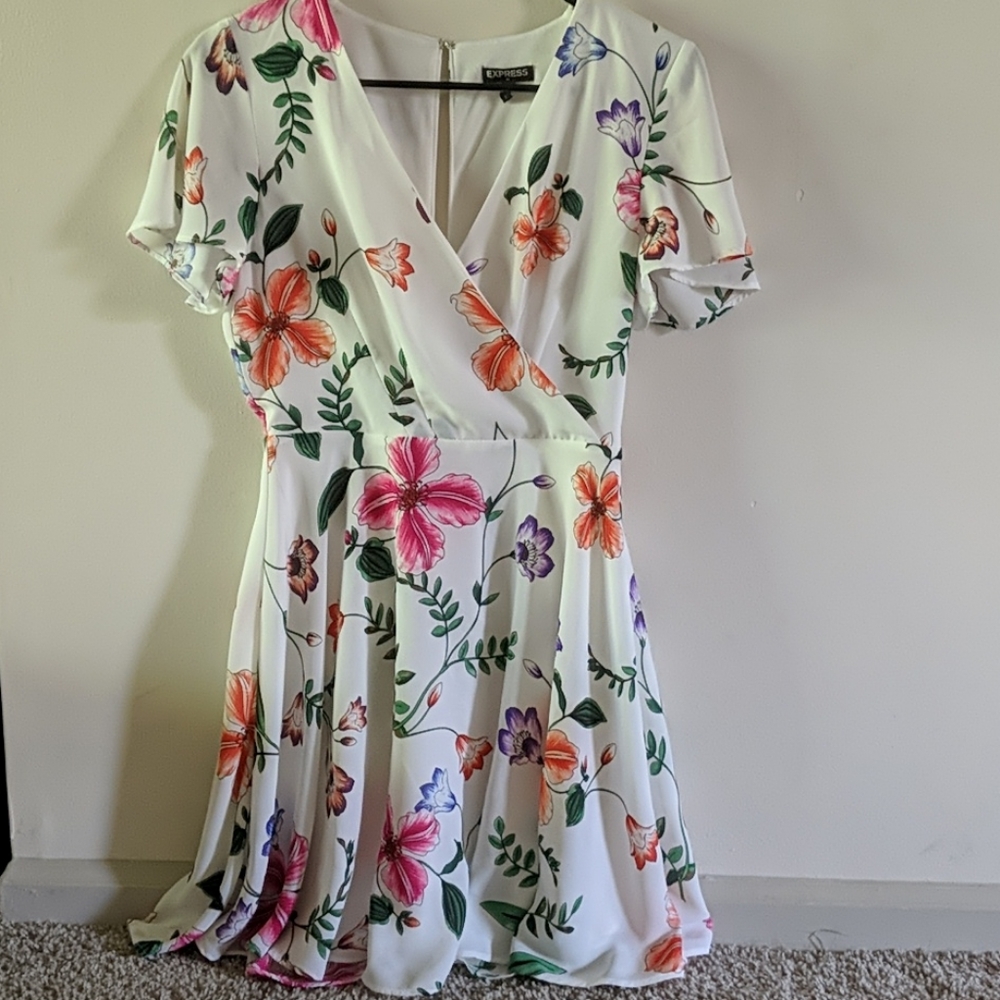 Express Floral Dress